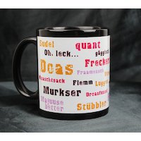 Tasse - Doas schwarz