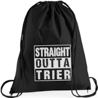 Rucksack/Sportbeutel "Straight outta trier"