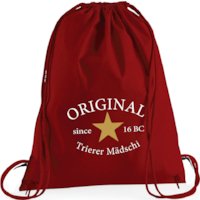 Rucksack/Sportbeutel "Original Trierer Mädschi"